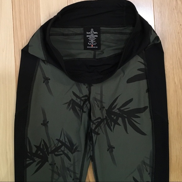 Sweaty Betty Green Zero Gravity Run Leggings Sz. M - Picture 5 of 11